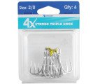 AQUA MARINE - Treble Hook 4X Strong